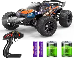 1:14 Remote Control Car, Camera Alloy Off Road RC Truck 4WD High Speed Fast Racing Electric Hobby Toy Off Road 2.4Ghz All Terrain Monster Vehicle Truck for Boys Kids Xmas Birthday Gift14 