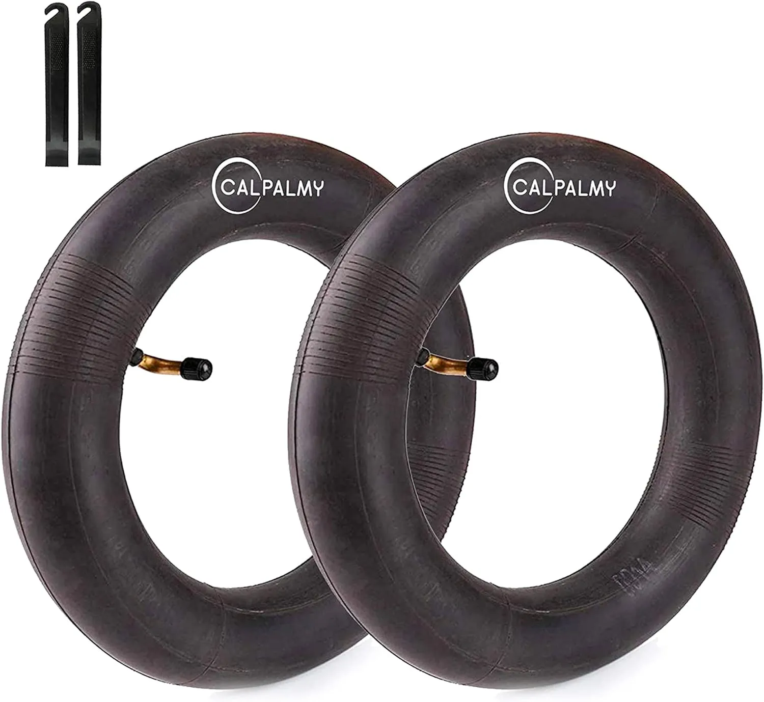 (2-Pack) 10-Inch Replacement Inner Tubes 10" x 1.95/2.125/2.5 - Compatible with Bike Schwinn Trike Roadster/Tricycle/BoB Revolution Motion - Made from BPA/Latex Free Quality Butyl Rubber
