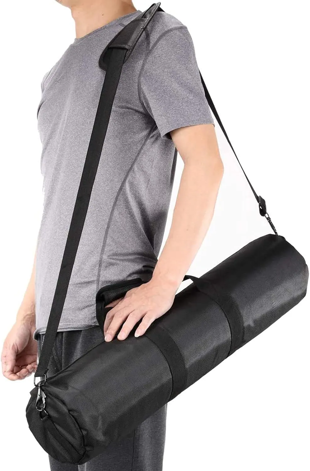 22in/55cm Tripod Carrying Case, Heavy Duty Nylon Bag with Shoulder Strap, Padded for Light Tripods, Monopods, Umbrellas, Softboxes, Boom Stands, Speaker Stands
