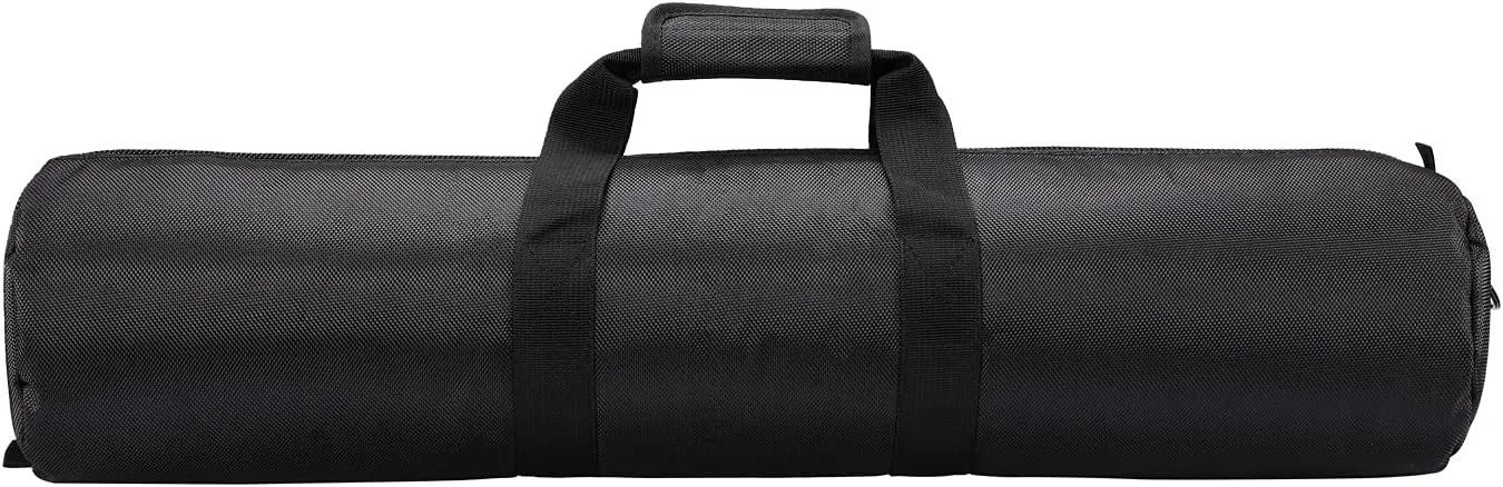 22in/55cm Tripod Carrying Case, Heavy Duty Nylon Bag with Shoulder Strap, Padded for Light Tripods, Monopods, Umbrellas, Softboxes, Boom Stands, Speaker Stands