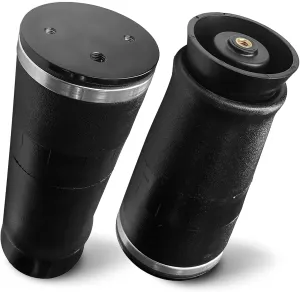 2pcs Air Spring Bag Compatible with Truck Coach Trailer, Ford F-150 F-250, GMC Sierra, Chevy Silverado, with Dodge Ram 1500/2500/3500 OEM W21-760-9000, SK6815P01