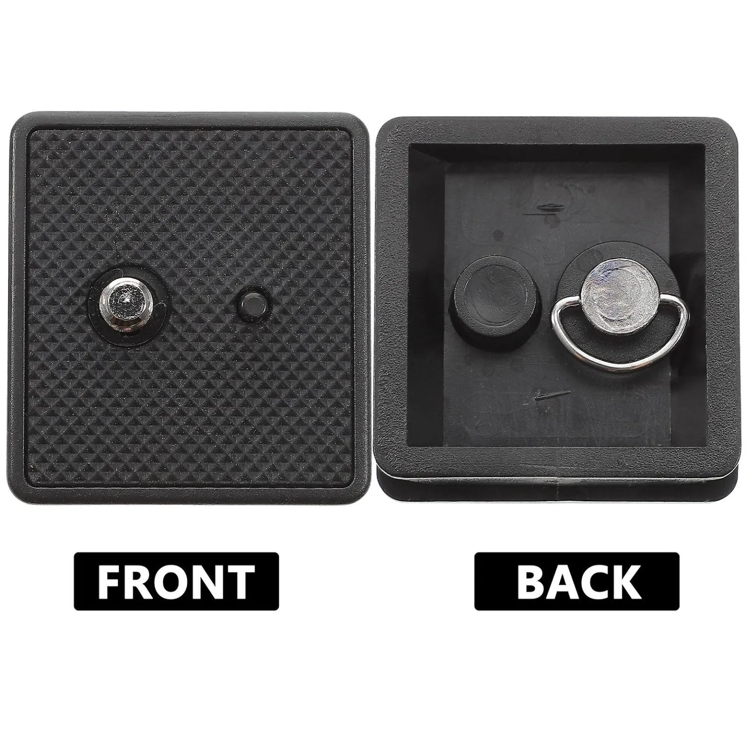2pcs Tripod Mount Tripod Quick Release Plate 1/4 Inch Screw Tripod Camera Moun