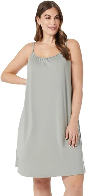 32 Degrees Women’s Cool Flowy Bra Dress | with Built-in Cups | Relaxed Fit | Adjustable Spaghetti Strap
