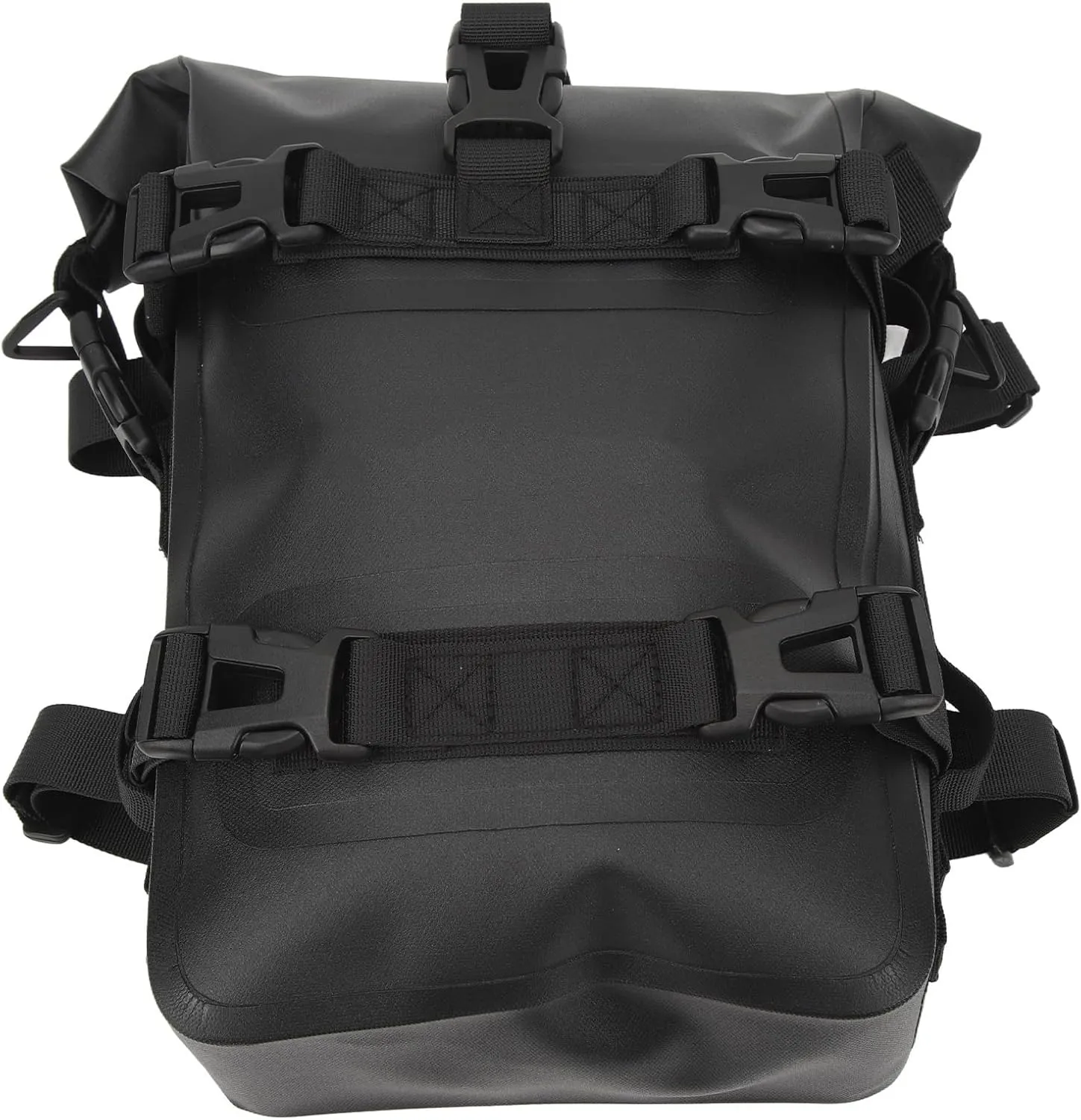 4L Motorcycle Crash Bar Bag, Universal Quick Release Tail Side Bag, Black Side Tail Bags for Travel