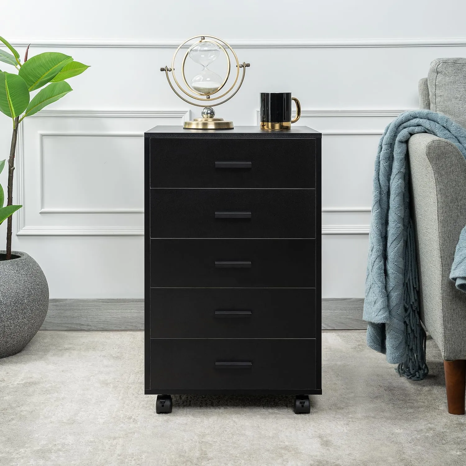 5 Drawer Dresser for File Storage by Haomi Home