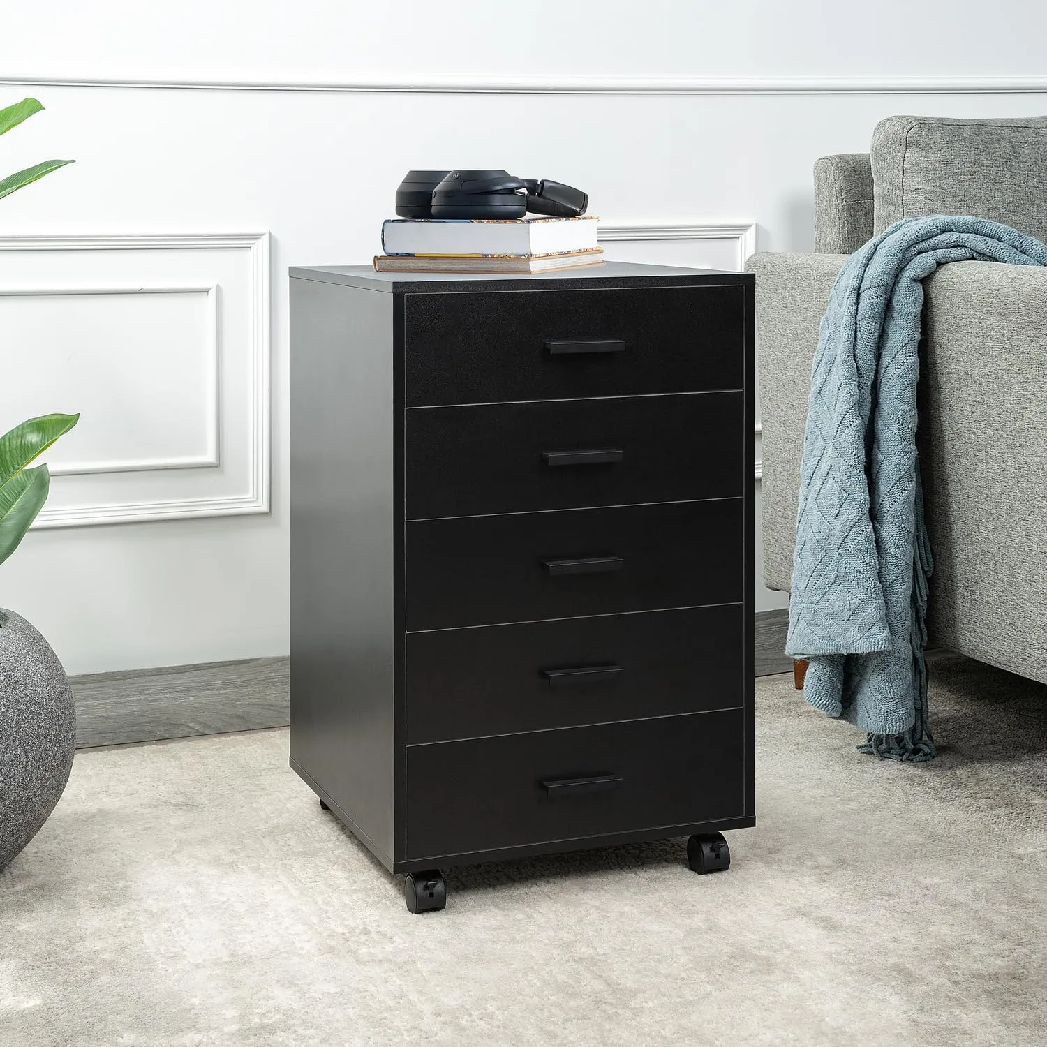 5 Drawer Dresser for File Storage by Haomi Home
