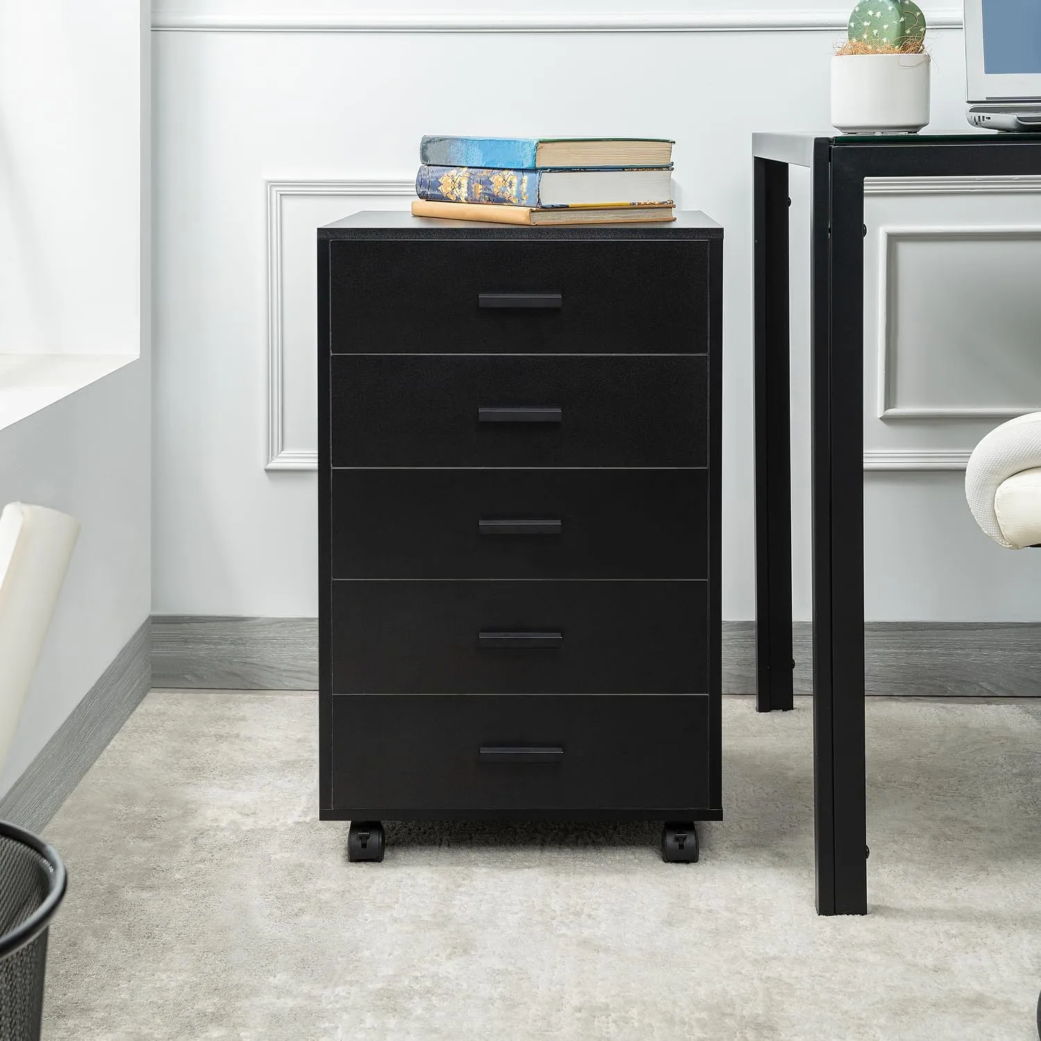 5 Drawer Dresser for File Storage by Haomi Home