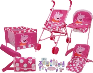 509 Peppa Pig 21 Piece Doll Play Set