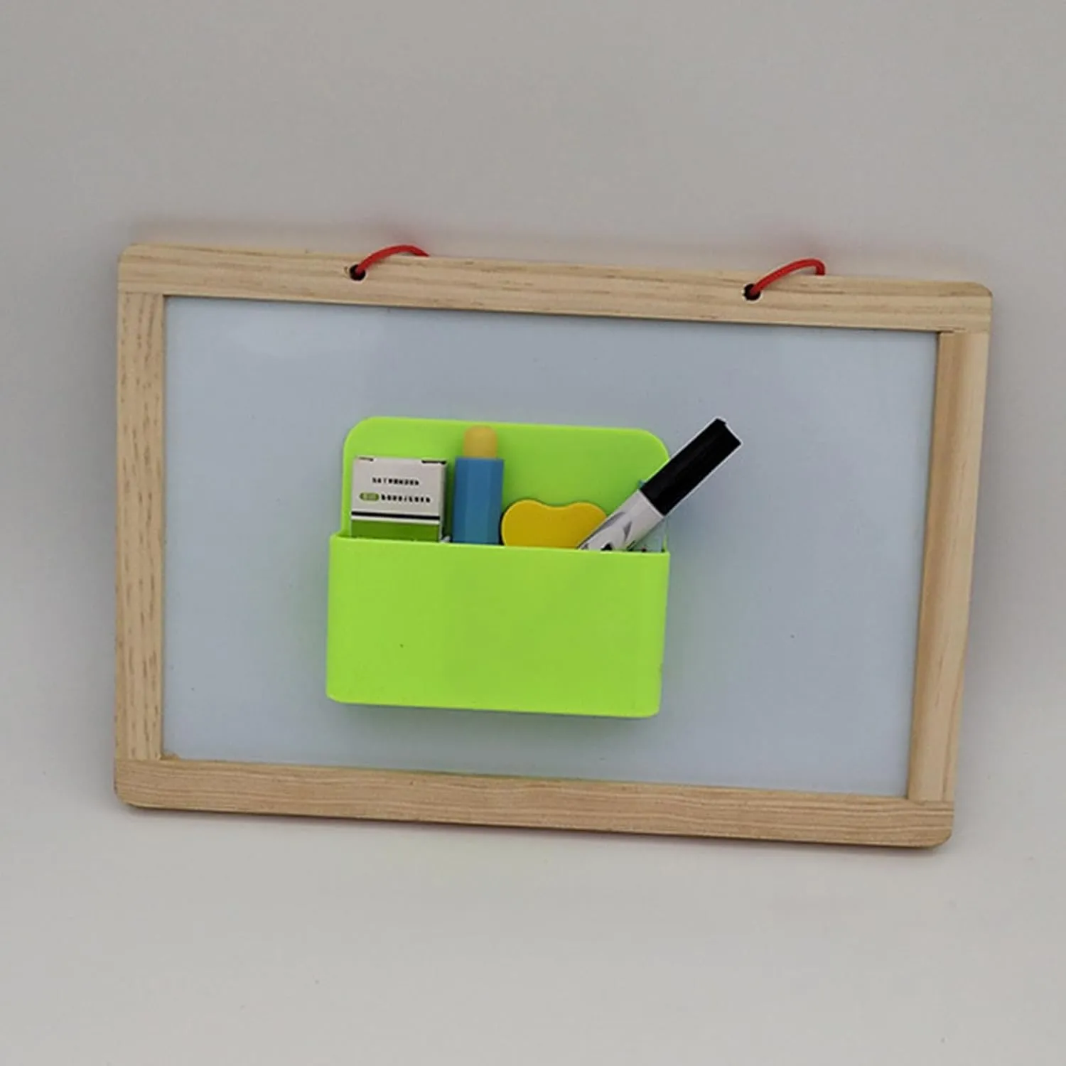 6 Pcs/Set Magnetic Pen Holder Magnetic Marker Holder Practical Magnetic Storage Organizers for Refrigerator Whiteboard