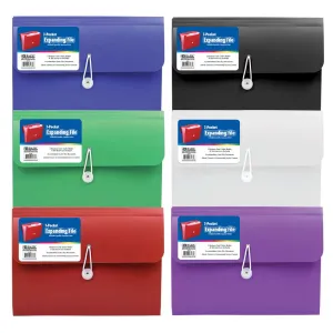 7-Pocket A4/Letter Size Poly Expanding File
