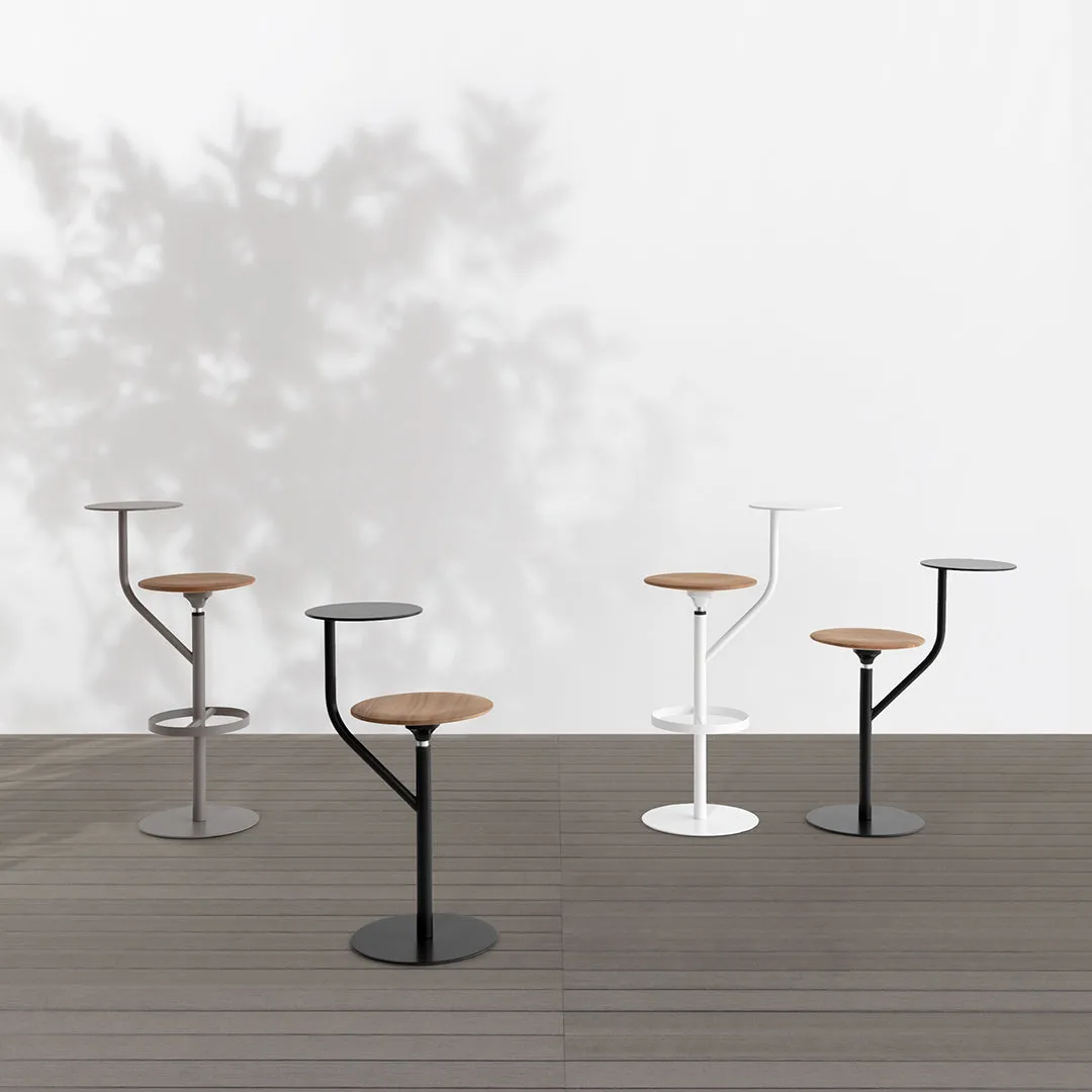 Aaron Outdoor Swivel Stool