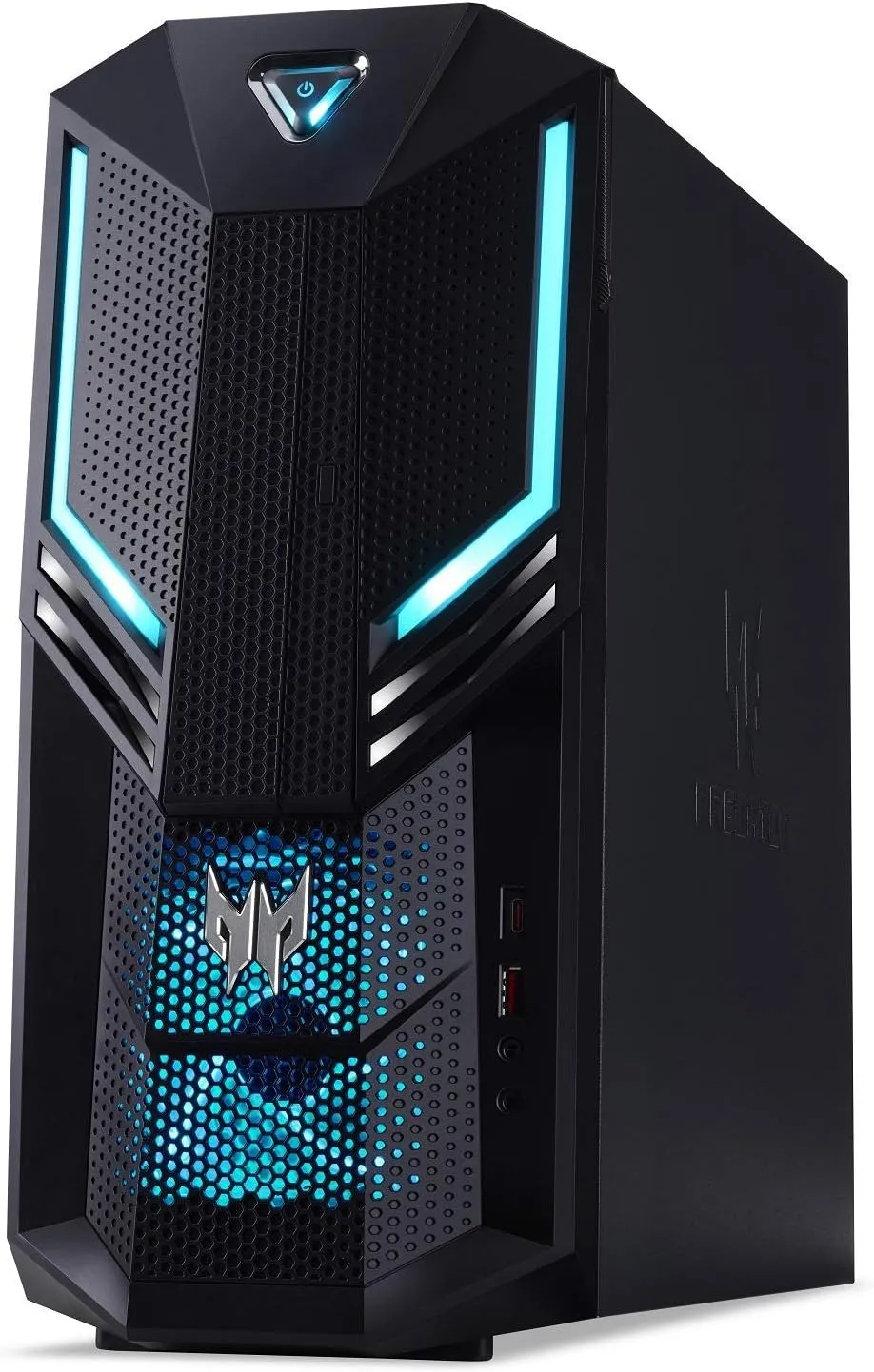 Acer Predator Orion 3000 Desktop, 9th Gen Intel Core i7-9700K, GeForce RTX 2080 8GB, 16GB DDR4, 256GB PCIe NVMe SSD, 1TB HDD, Win 10, PO3-600-UR20 (Renewed)