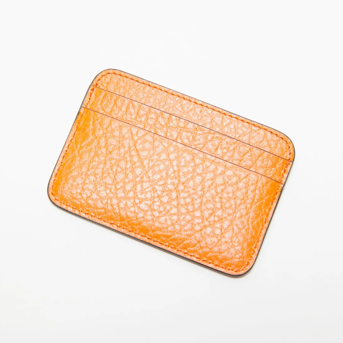 Acne Studios Leather Card Holder Bright Orange