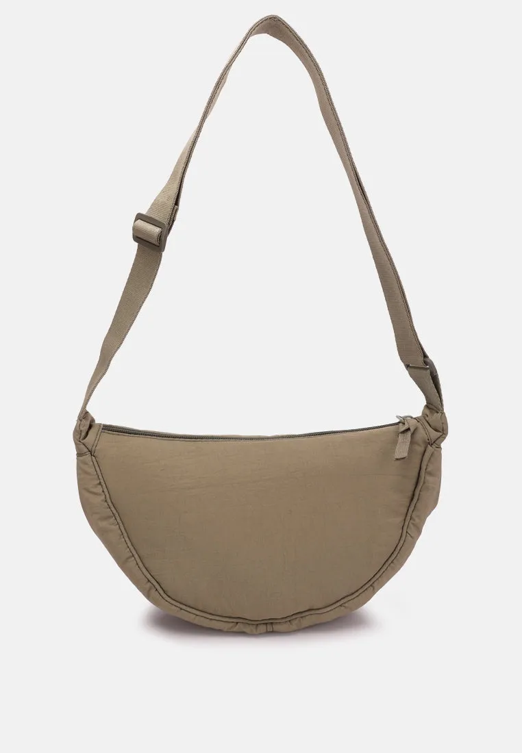 Adjustable Strap Nylon Mini Shoulder Bag