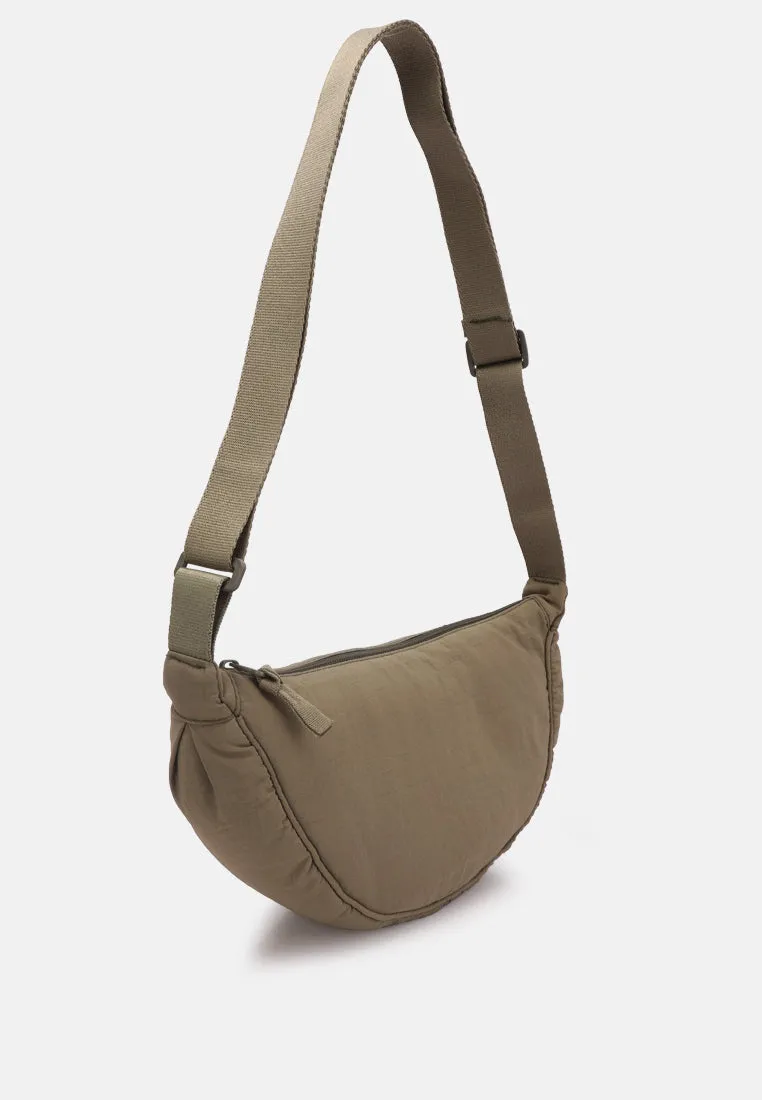 Adjustable Strap Nylon Mini Shoulder Bag