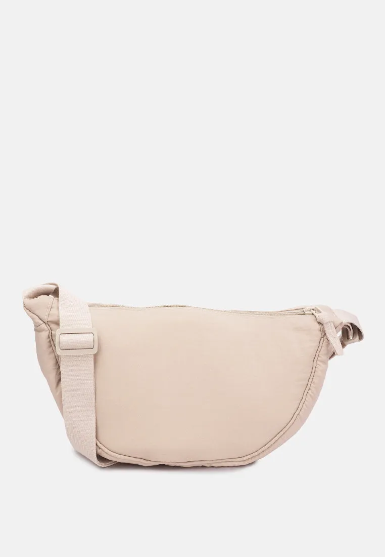 Adjustable Strap Nylon Mini Shoulder Bag