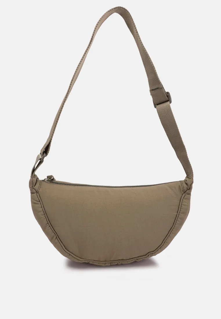 Adjustable Strap Nylon Mini Shoulder Bag