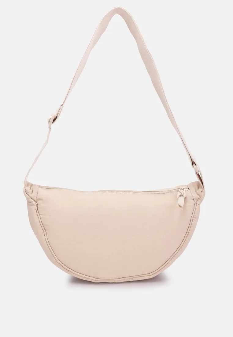 Adjustable Strap Nylon Mini Shoulder Bag