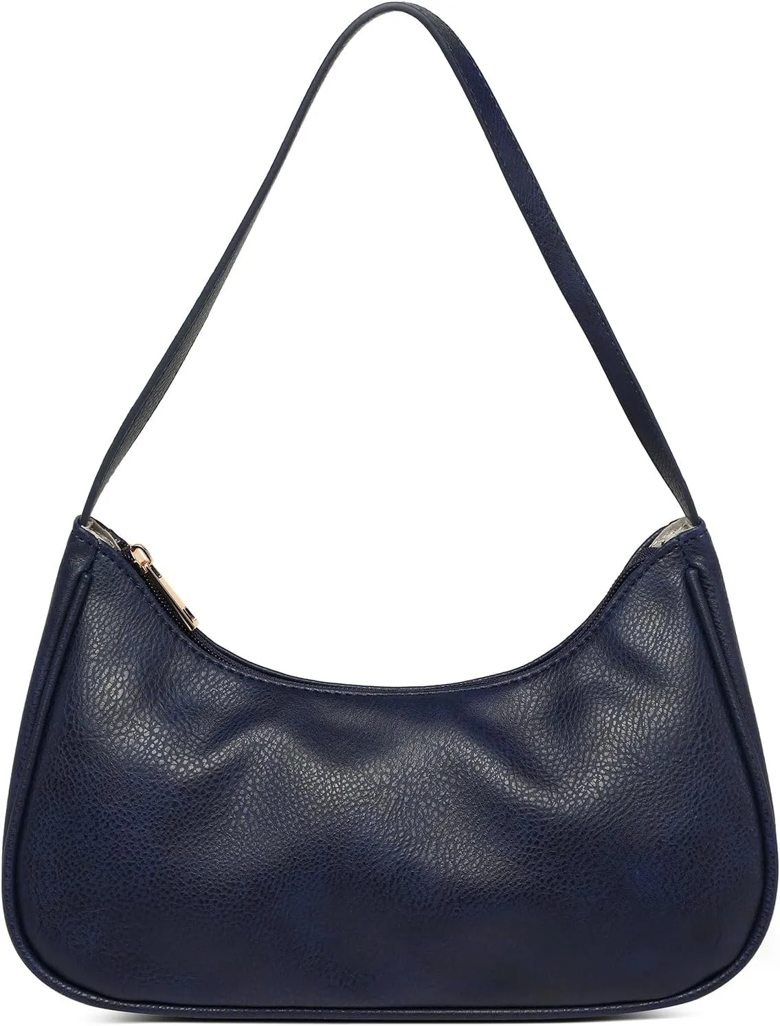 Afashor Shoulder Bags for Women Vegan Leather Hobo Sling Tote Handbag Retro Clutch Purse with Zipper Closure