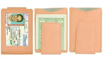 AFONiE Magnetic Leather Money Clip