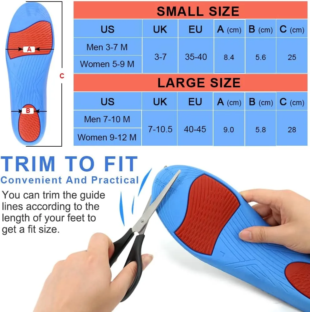 Ailaka Height Increase Insoles for Men Women - 1 Pair PU Shoes Lifts Elastic Shock Absorbing Sports Shoe Insoles Height Increase, Heel Lifts for Men Women Shoes Inserts