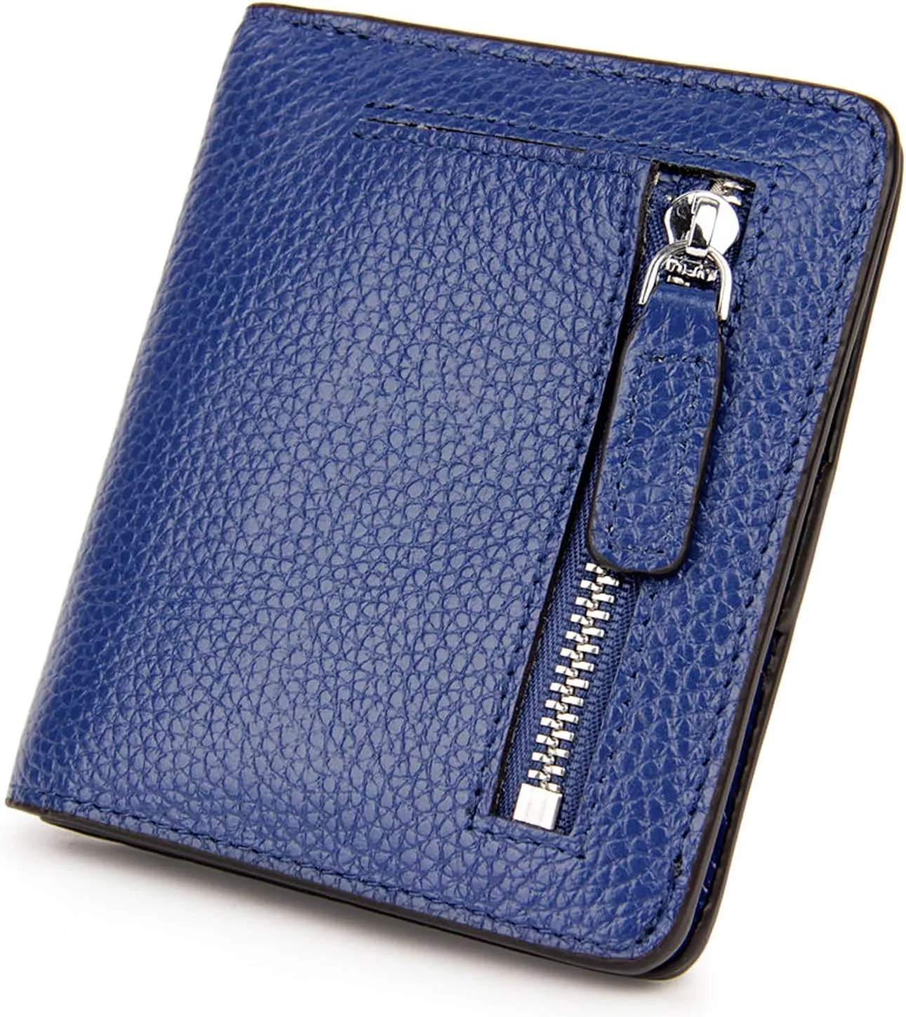 AINIMOER Small Leather Wallet for Women, Ladies Credit Card Holder RFID Blocking Women's Mini Bifold Pocket Purse