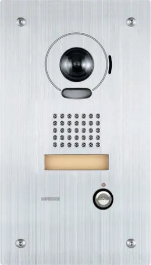 Aiphone Corporation is-DVF Video Door Station for is Series, Local Hardwired Video Intercom, Stainless Steel, 10-7/16" x 5-15/16" x 1-5/8"