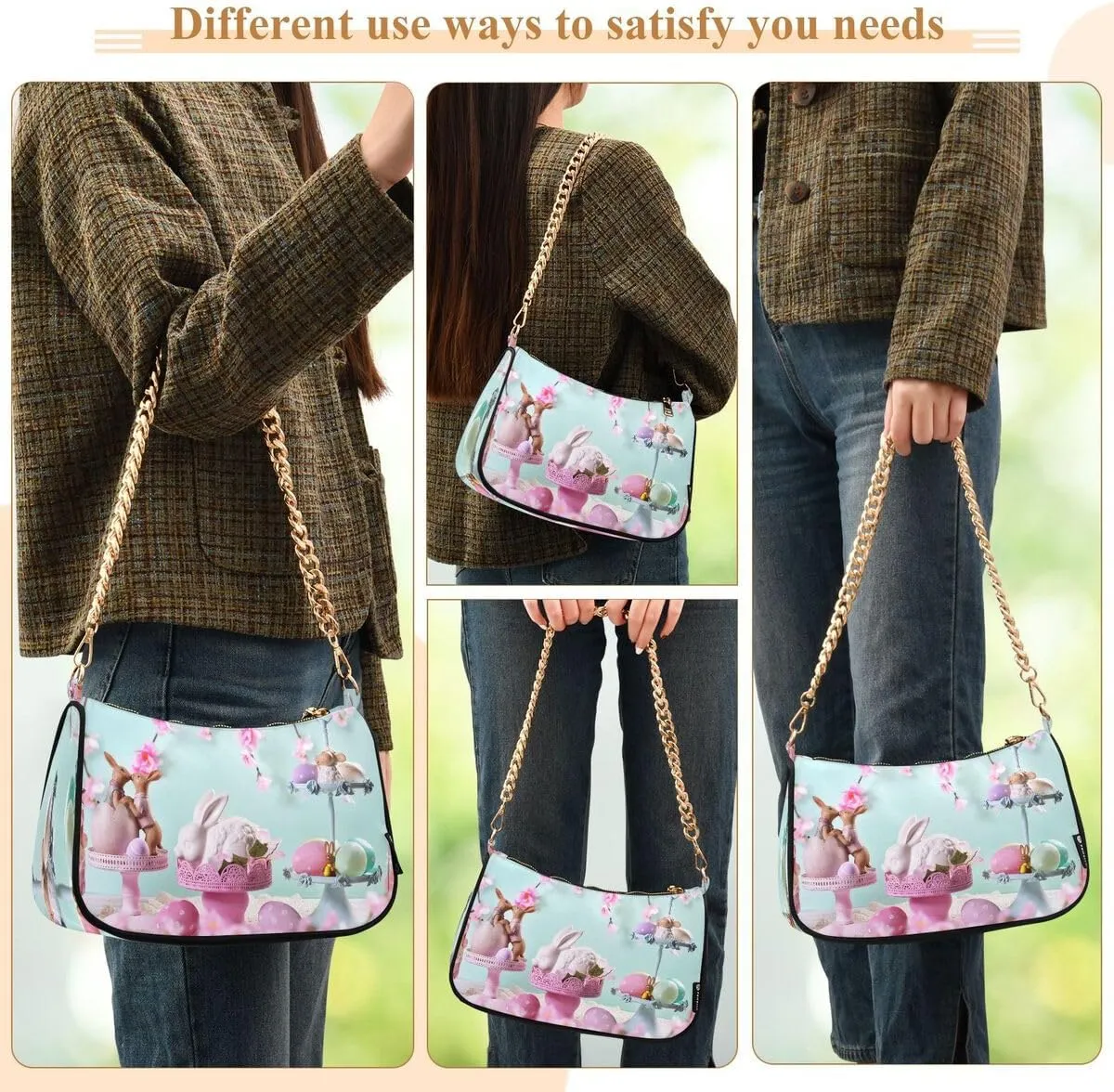 ALAZA Women's Handbags Tote Crossbody Bag Purse Ladies Shoulder Bag Hobo Handbag