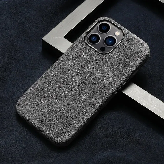 Alcantara Leather Case iPhone
