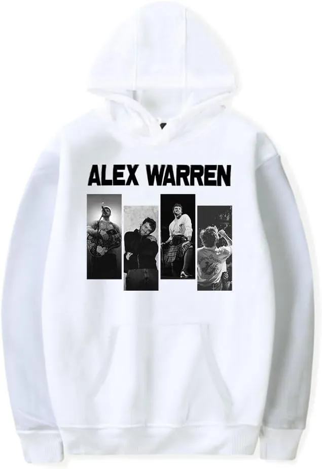Alex Warren Merch Photo Hoodie Fashion Men Women Long Sleeve Sweatshirt Pullover Top