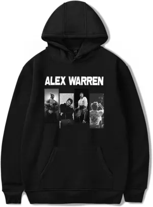 Alex Warren Merch Photo Hoodie Fashion Men Women Long Sleeve Sweatshirt Pullover Top