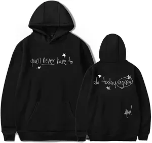 Alex Warren Merch Today Again Hoodie Men Women Long Sleeve Pullover Graphic Tops