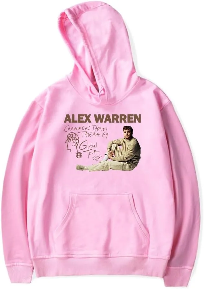Alex Warren Merch Tour Hoodie Fashion Unisex Men Women Long Sleeve Sweatshirt Pullover Top