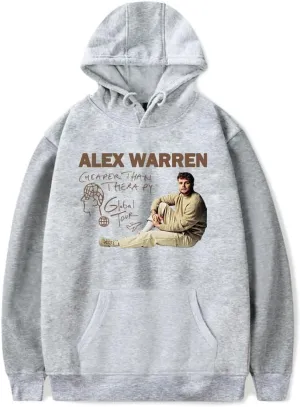 Alex Warren Merch Tour Hoodie Fashion Unisex Men Women Long Sleeve Sweatshirt Pullover Top
