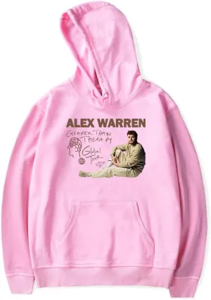 Alex Warren Merch Tour Hoodie Fashion Unisex Men Women Long Sleeve Sweatshirt Pullover Top