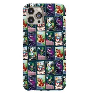 Alice Cheshire Cat Tarot Cards Phone Case