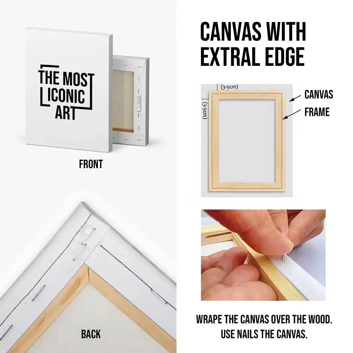 Aluminum Frames with Inner Frames - 8 colors