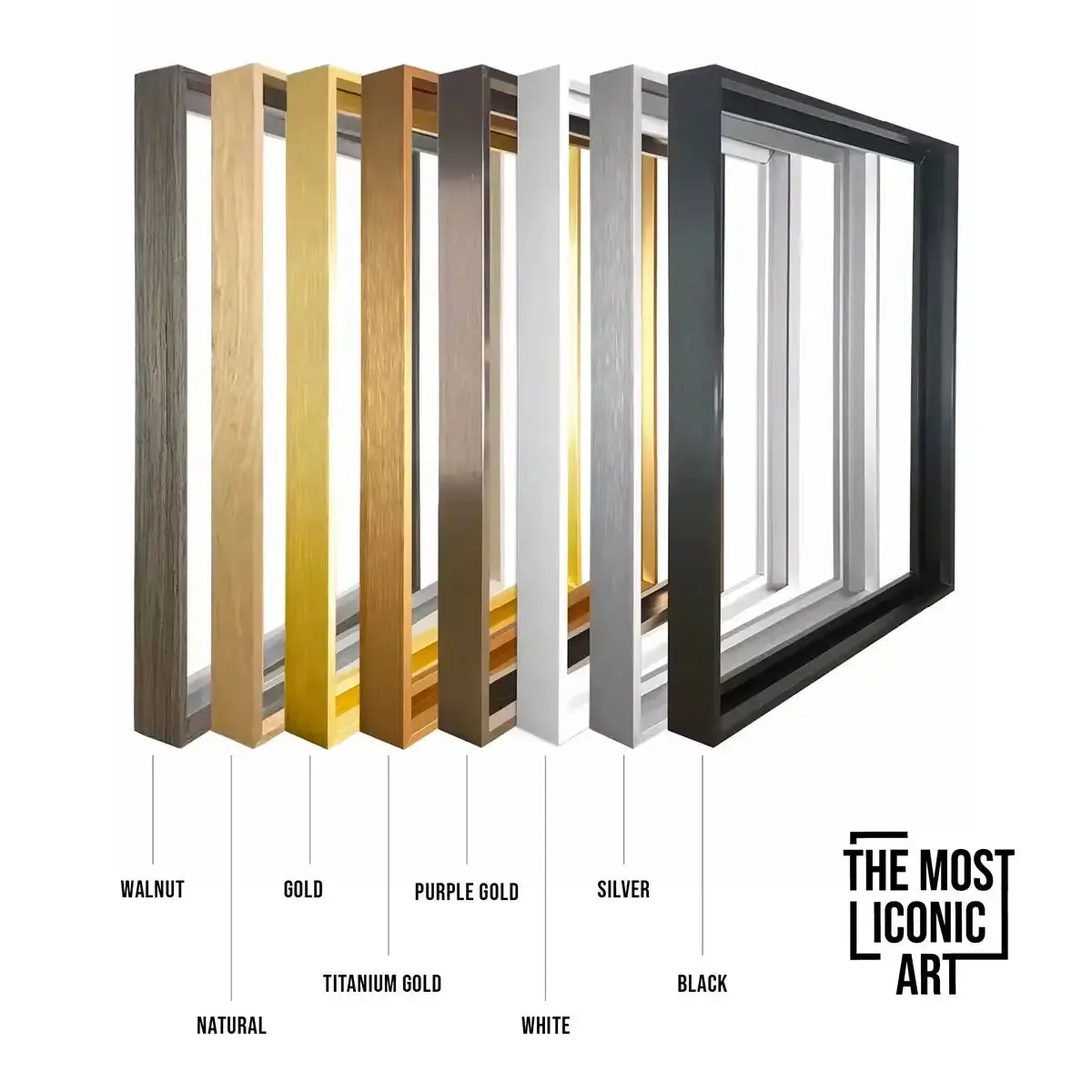 Aluminum Frames with Inner Frames - 8 colors