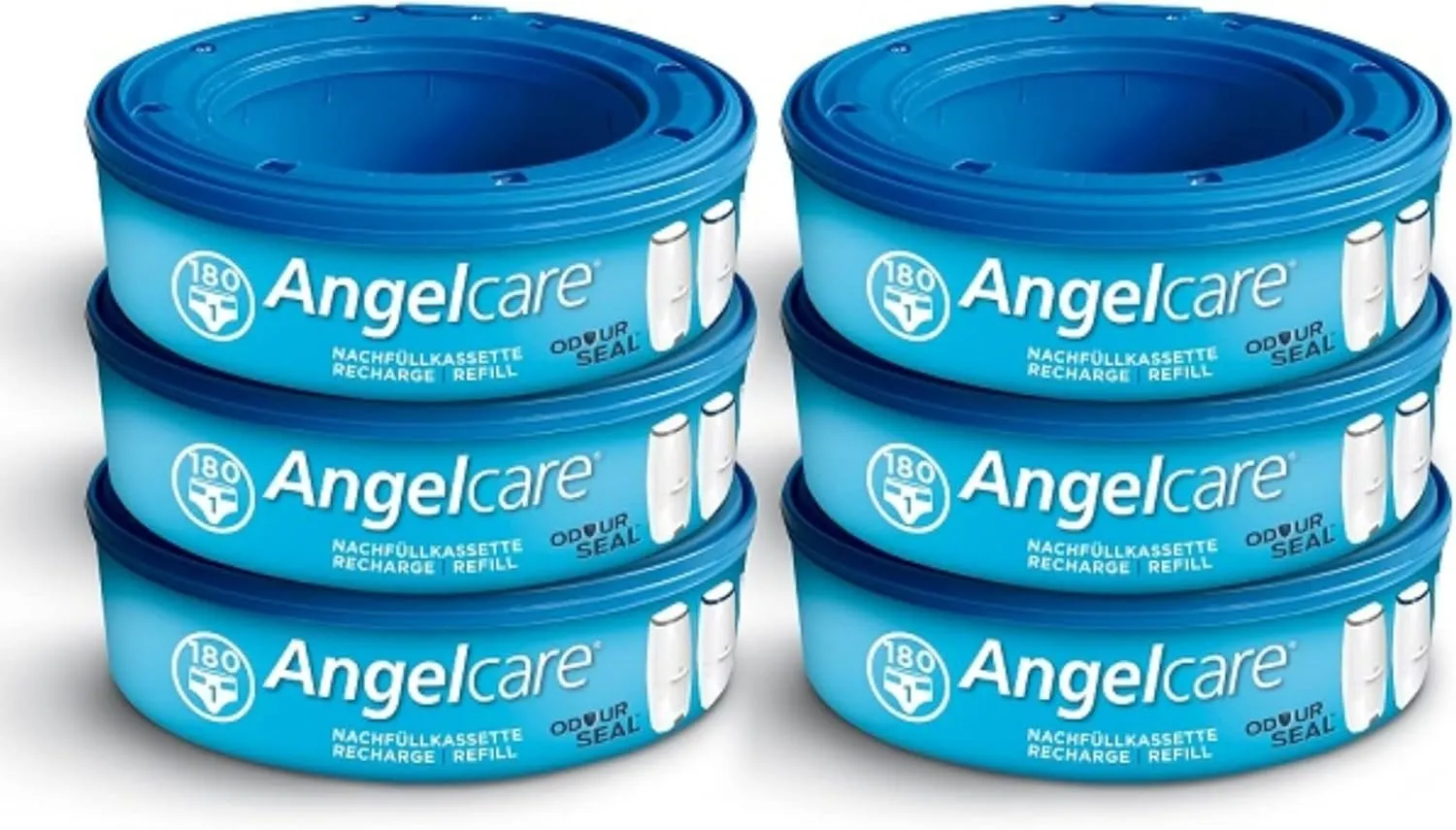 Angelcare, Refills for Diaper Bin Pack of 6