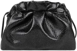 ANKOMINA Women Cloud-Shaped Dumpling Bag Fashion Ruched Crossbody Bag Cell Phone Clutch Purse Clip Shoulder Handbag