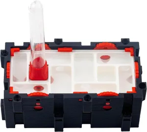 Anthouse.ES - Modular 3D Ant Farms - QBIK Duo Model - Expandable Terrarium for Medium Ants - 3D Ant Farm with Foraging Room - 6.78x12.78x5 cm