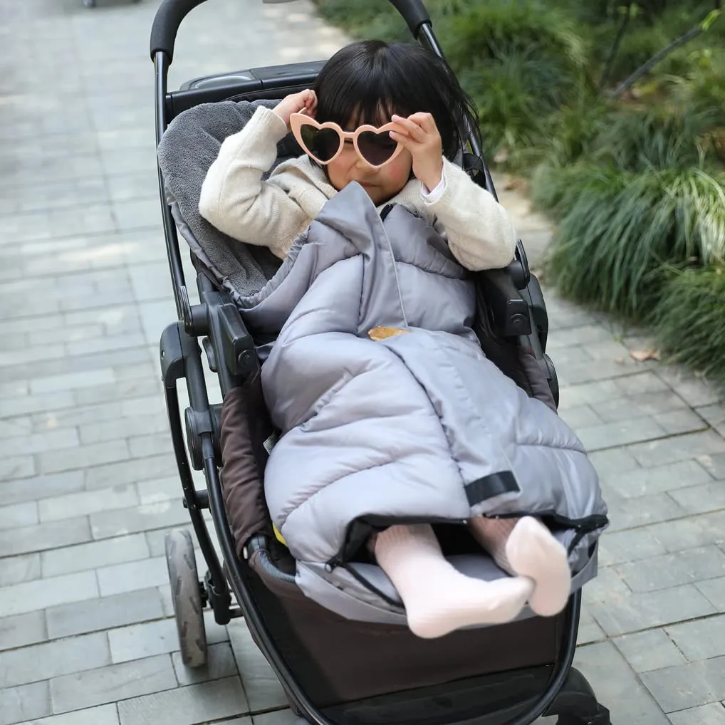 Anti-Kick Winter Blanket, Warm Cuddly Weather Resistant Baby Footmuff, Toddler Stroller Winter Cover Bunting Bag