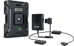 Anton Bauer Titon Base Kit, Compatible with Canon T6i, T7i, EOS RP, M3, M5, M6, T6s, 77D, LP-E17, Lithium Battery Pack, Battery Replacement, Quick Release Battery