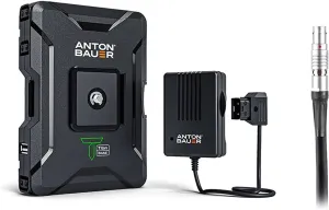 Anton Bauer Titon Base Kit, Compatible with RED DSMC1 / DSMC2, LEMO Input, Lithium Battery Pack, Battery Replacement, Quick Release Battery