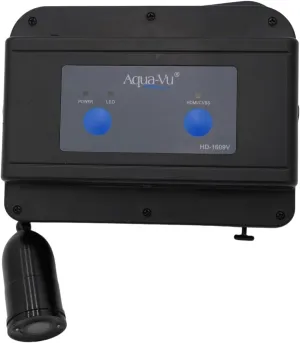 Aqua-Vu Micro Revolution HD Underwater Camera – HDMI & RCA Compatible Fish Finder for Garmin GPSMAP®, Lowrance® HDS Live, Humminbird Apex, and Forward Facing Sonar Systems with Video Input