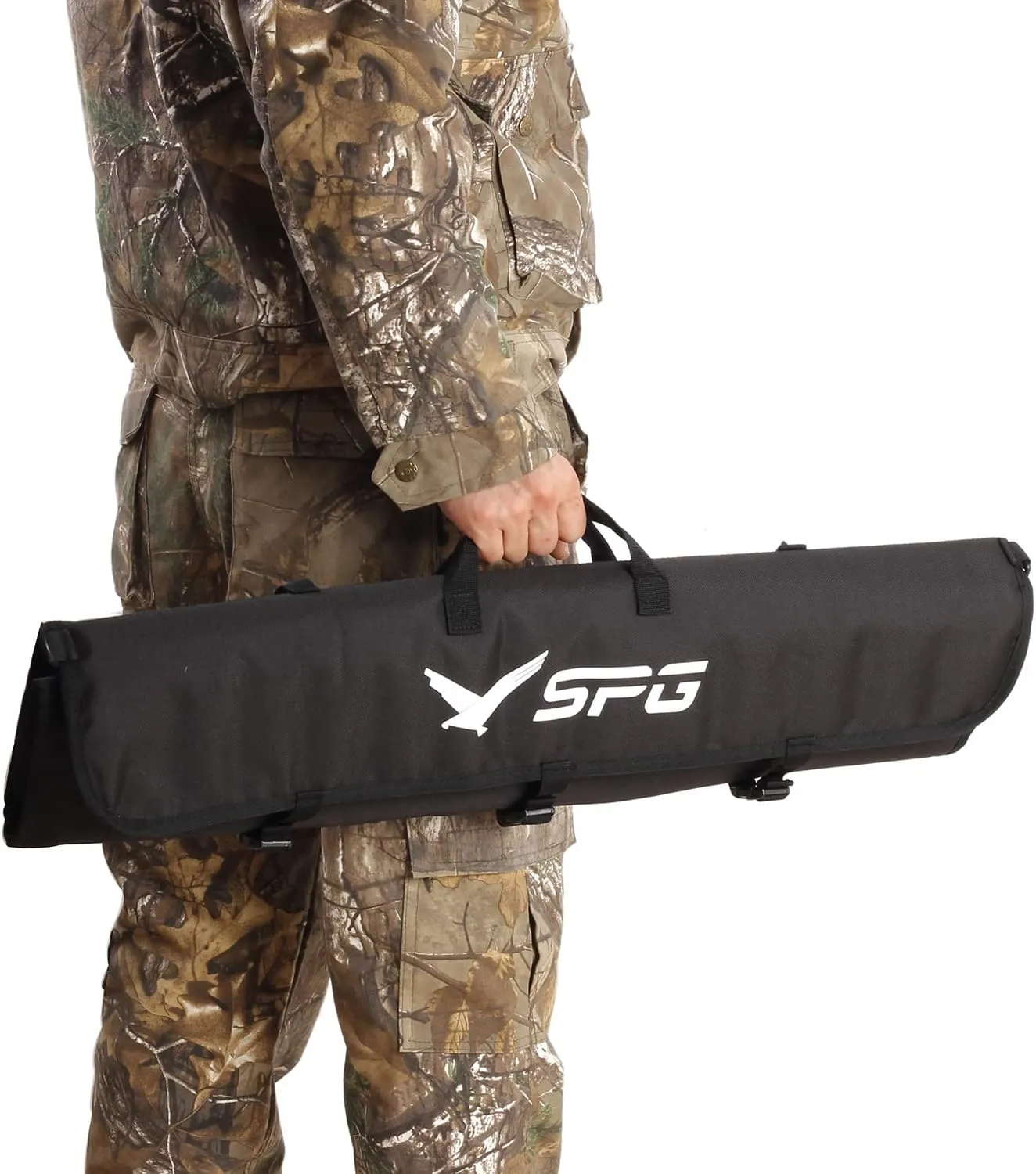 Archery Recurve Bow Case Takedown Bow Case with Adjustable Shoulder Strap for Hunting Shooting Accessories Bag