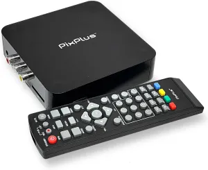 ATSC Digital Converter Box for TV, HDMI Cable Recording Recording Function Output USB LED Timer Display 64GB