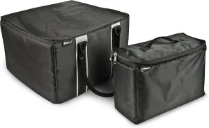 AutoExec AUE14007 File Tote Organizer Black with Cooler Bag