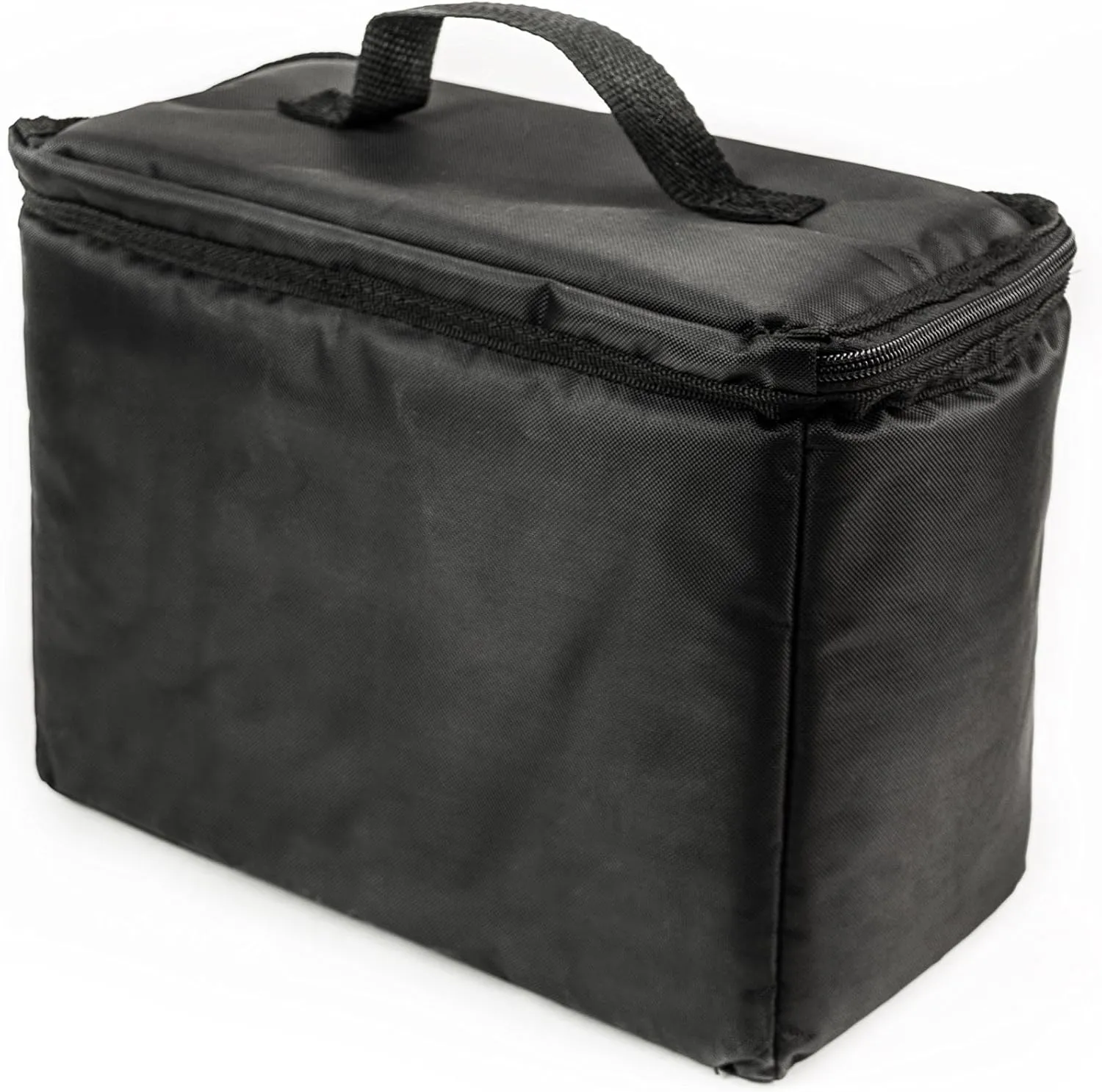 AutoExec AUE14007 File Tote Organizer Black with Cooler Bag