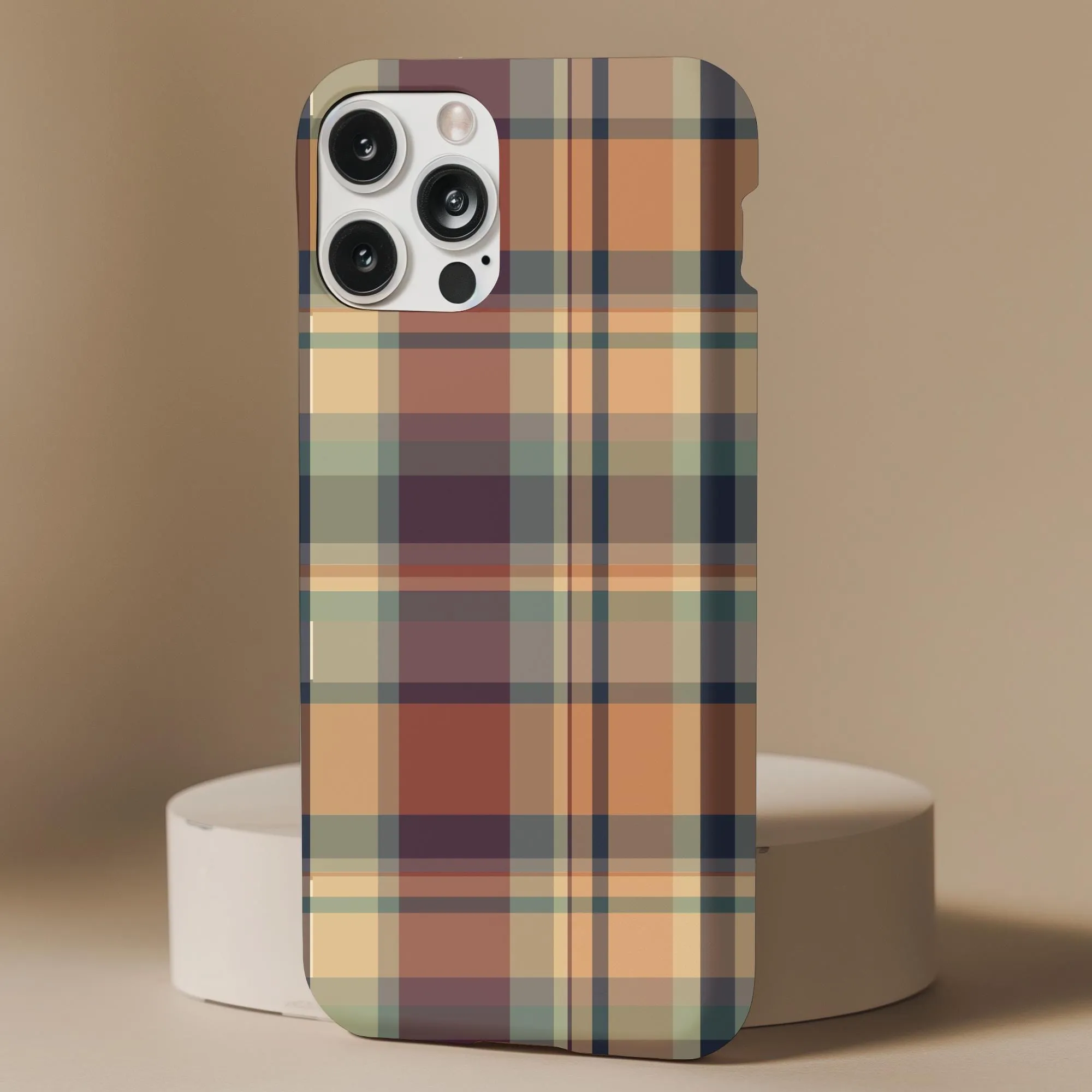 Autumn Fall Plaid Phone Case